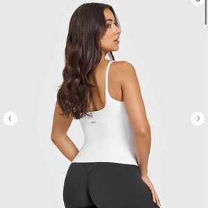 SOFTMOTION STRAPPY VEST WITH BUILT IN BRA SHELF